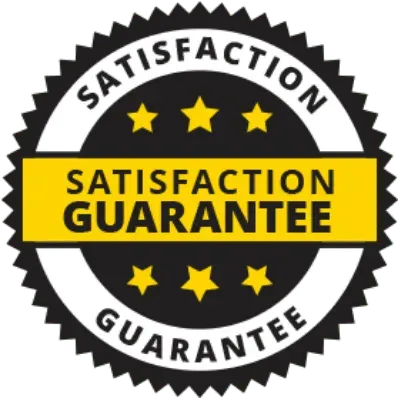 satisfaction guarantee badge