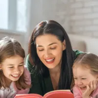 family reading