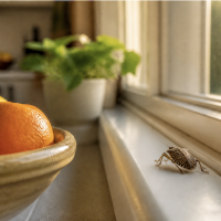 stinkbug in the kitchen