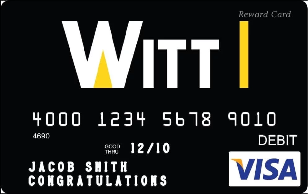 witt credit card